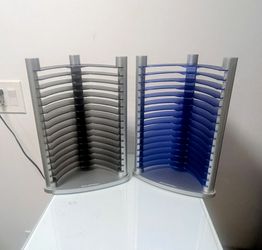 Atlantic CD/DVD Tower Rack Set of 2