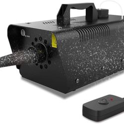 1byone 650W Snow Machine Wired Remote Control Great Machine for Kids, Parties, Parades