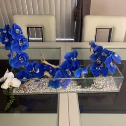 Bellos Artificiales Centros De Mesa Con Acrílico Y Bella’s Orquídeas De Alta Calidad