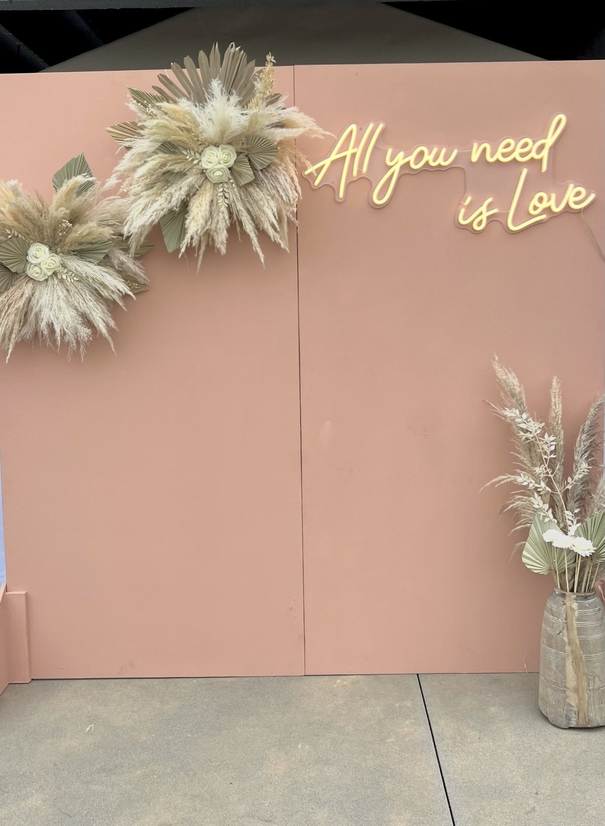 Engagement Party, Wedding, Backdrop, Floral, Sign