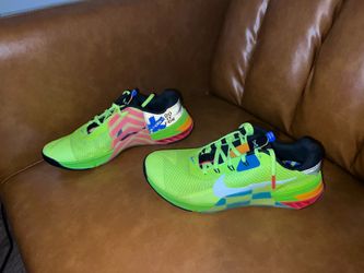 Nike Metcon 7 AMP Volt Bright Spruce Checkered Men's 10.5
