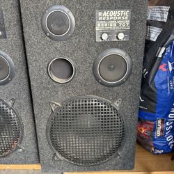 Acoustic Response Series 707