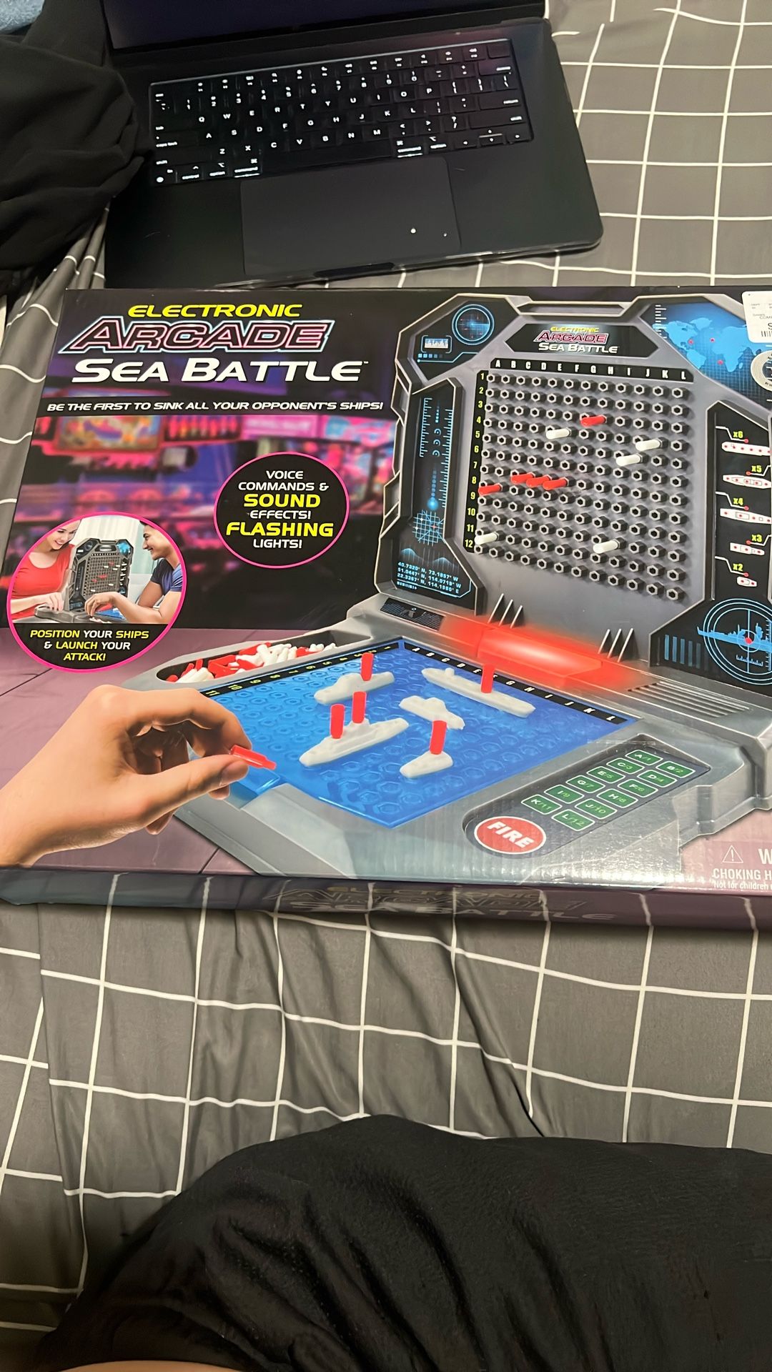 Electric Battleship Board game