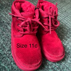 Red Girl Ugg Boots 