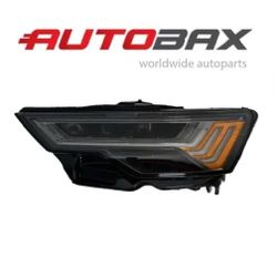 2019 2020 2021 2022 AUDI A6 S6 FRONT LEFT DRIVER SIDE HEADLIGHT HEADLAMP OEM