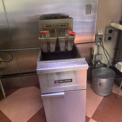 Commercial, Deep  Double fryer