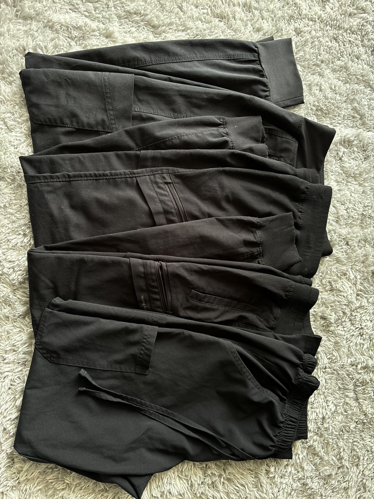 4 PAIRS SIZE XSP Petite SCRUB PANTS