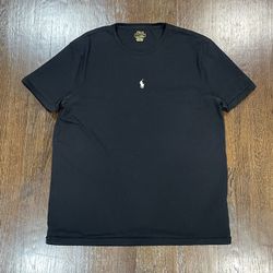 Polo Ralph Lauren Center Logo Black Shirt