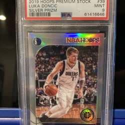 2019 Luka Doncic Premium Stock Silver prizm