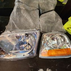 F 150 1(contact info removed) Head Light Right  Luz Para Troca F150 Del 97- 03