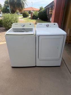 Washer and dryer