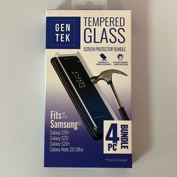 Tempered Glass Screen Protector 4 Pack 
