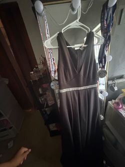 Black formal dress never worn size medium