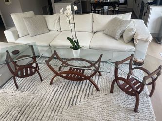 3 piece living room table set