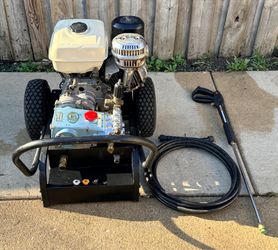 EX-Cell 3200 PSI Industrial pressure washer has a water leak; the video shows it.