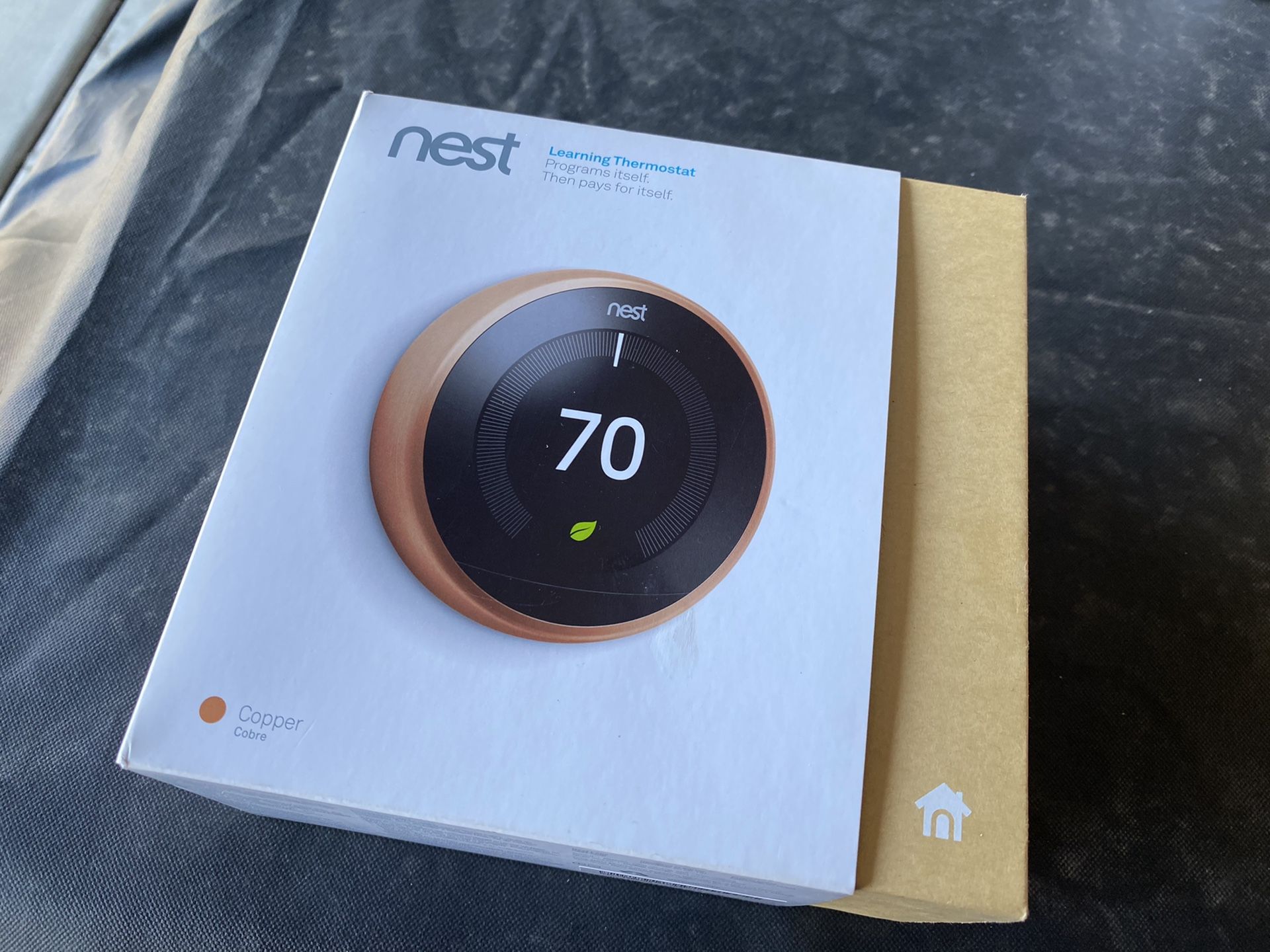 Nest thermostat 3rd generation Like New Copper