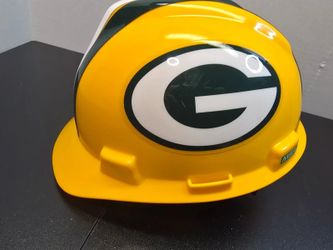 2009 Green Bay Packers MSA V-Gard NFL Hard Hat