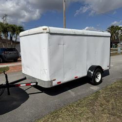 TRAILER ENCLOSED  6 X 12 