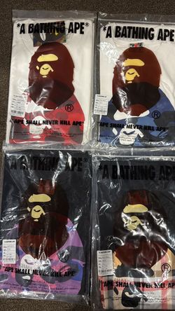 A Bathing Ape BAPE Graphic T-Shirts Lot of 4