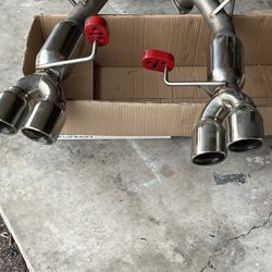 ETS muffled Axle backs VB wrx