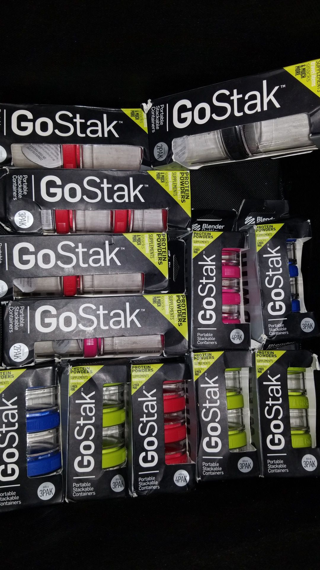 GoStak Vitamin Bottle Portable Storage