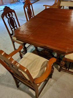 Dining Room Table and Chairs