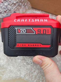 Craftsman 20v 9AH batteries 2 available 150 each FIRM no less don't ask NEW