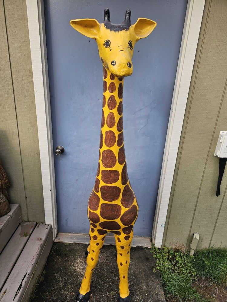 Paper Mache Giraffe