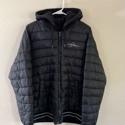 Hollister Puffer Hoodie Jacket Men’s (M)