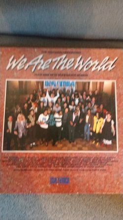 Vinyl We are the world