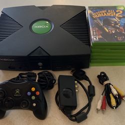 ORIGINAL MICROSOFT XBOX BUNDLE 