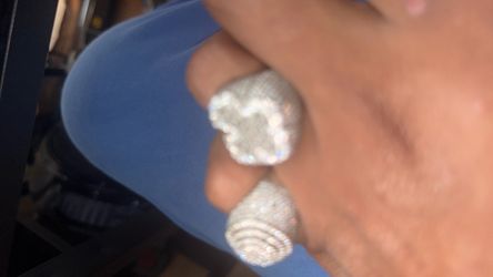 Moissanite ring 925 silver