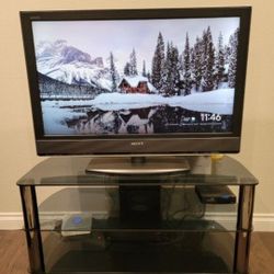 SONY 40" TV WITH STAND