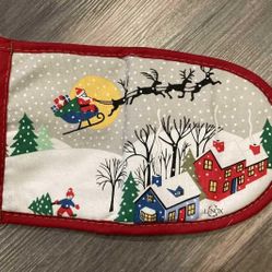 Santa Oven Mitt (new)