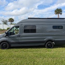 Converted 2022 Ford Transit 350 HD Cargo Van - Extended Length