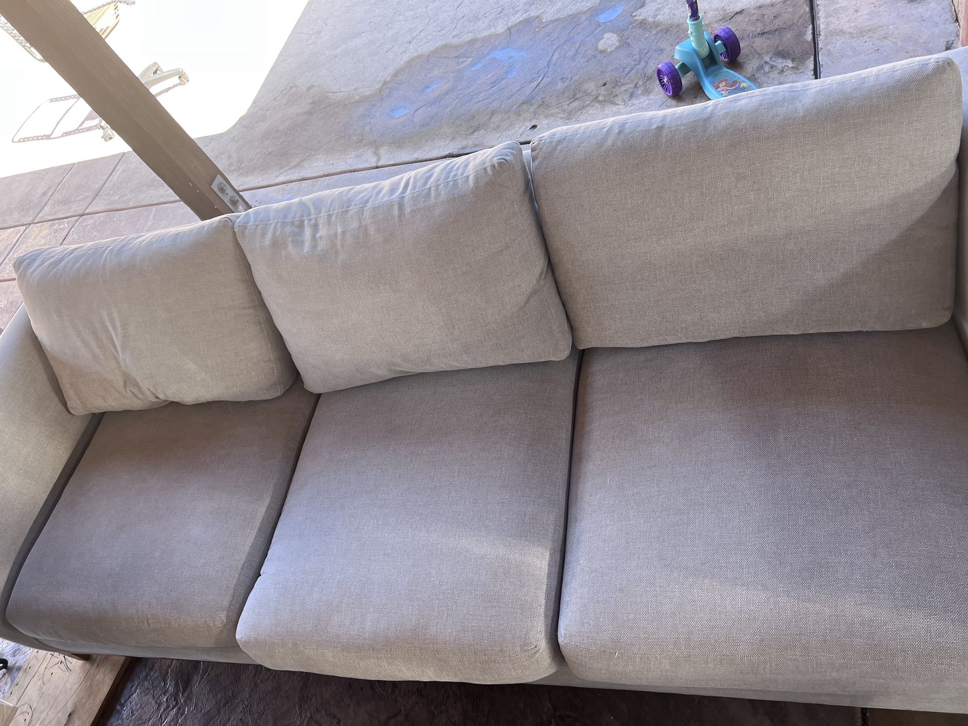 Crate & Barrel 3 - Seater Taraval Sofa 