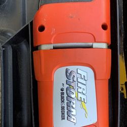 Fire Storm Black And Decker Resiprocate Saw  Excellent Condition 