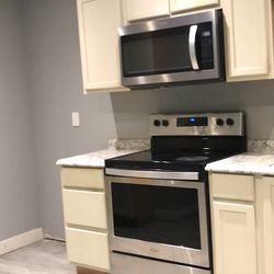 Stove And Microwave