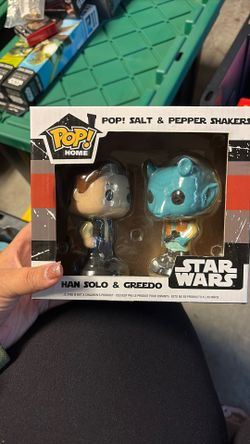 Fall and Greedo salt and pepper shaker