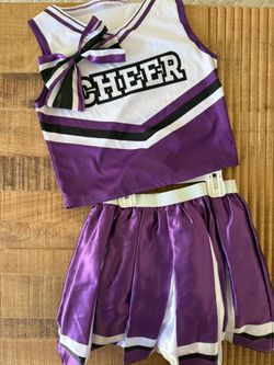 Girls Cheer Costume (Purple)
