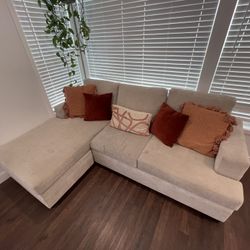 Sleeper Sofa Bed with Reversible Chaise