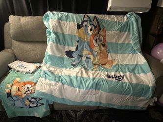 Bluey bedding