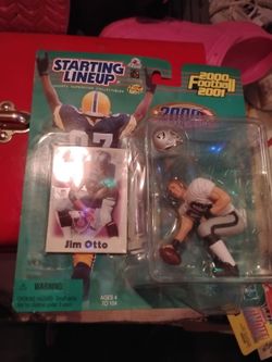 Starting Lineup Jim Otto Football Figure 2000-2001