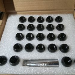 New Set of 24 M14x1.5 Conical Lug Nuts Orion Motor Tech - Fits Chevy Silverado Tahoe GMC Sierra Yukon & More