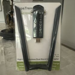 Bros Trend Wireless Dual Band USB Adapter AC1200 AC3 - NEW!