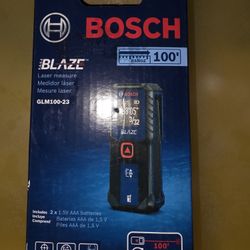 Bosch 100' Laser Measure