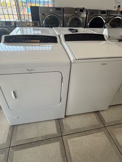 Whirlpool cabrio gas washer and dryer