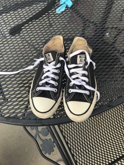 Converse black size 5