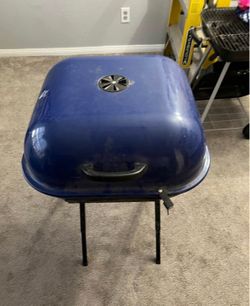 Bbq grill blue