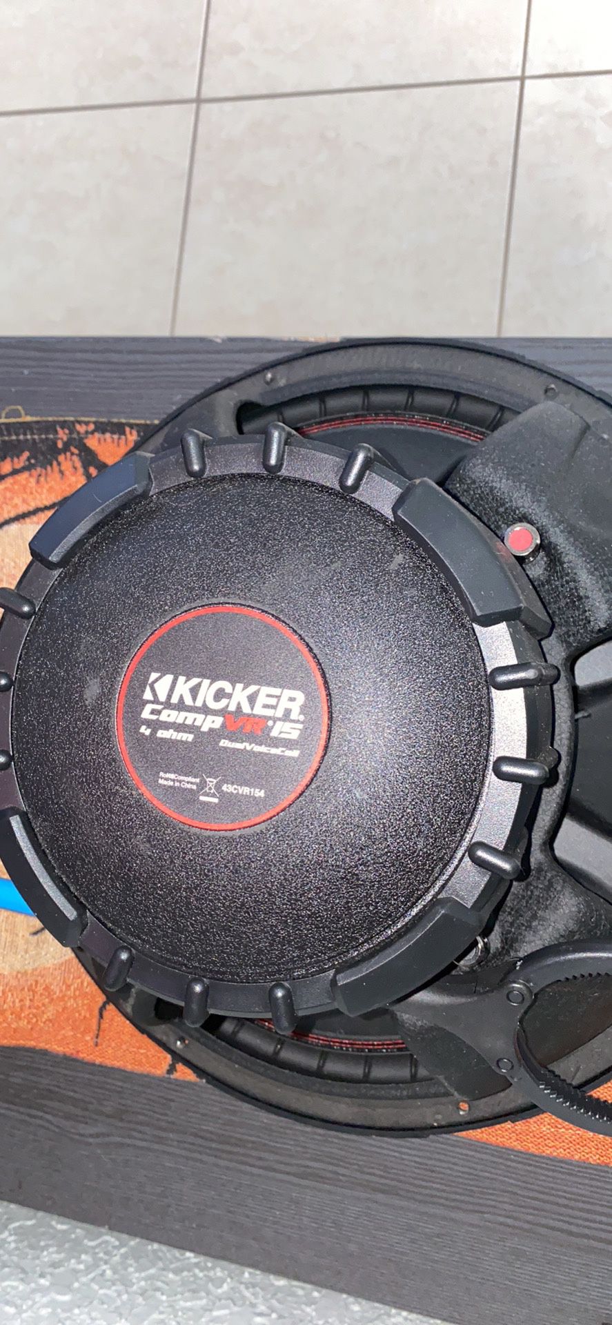 Kicker competition 15inch subwoofers